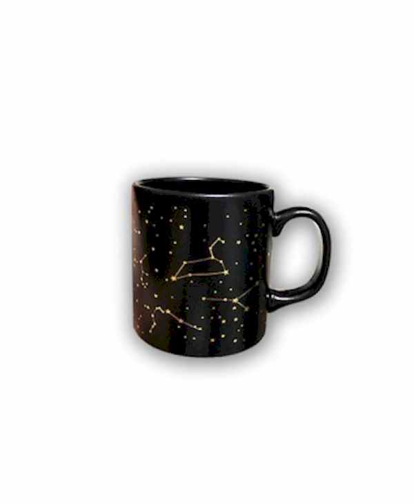 Constellations Siyah Tasarım Mug