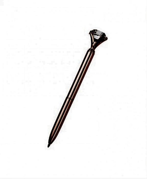 Diamond Rose Gold Pen
