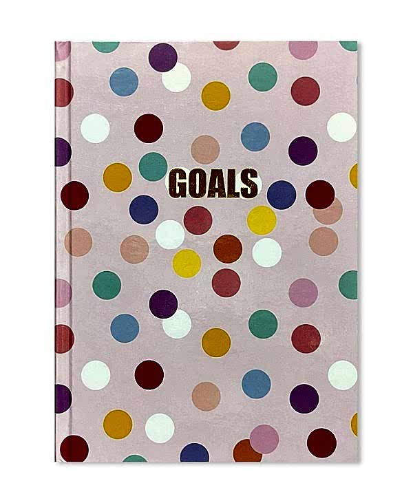 Goals Renkli Puantiyeli Tasarım Defter
