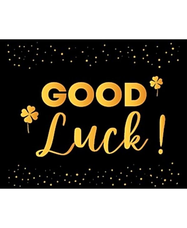 Good Luck Hediye Kartı Siyah