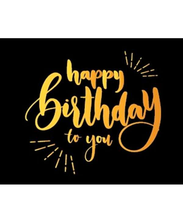 Happy Birthday Card 2