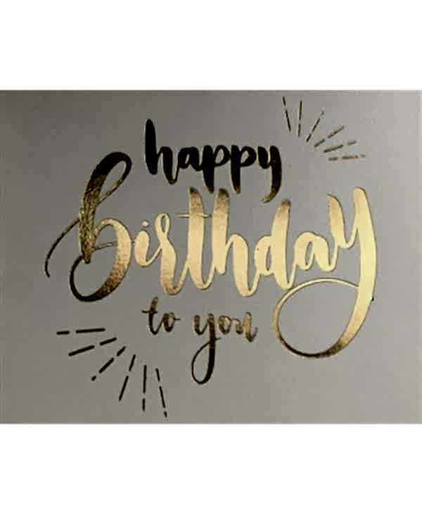 Happy Birthday Card