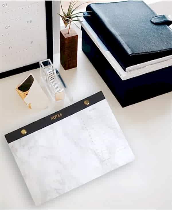 Marble Notepad A5
