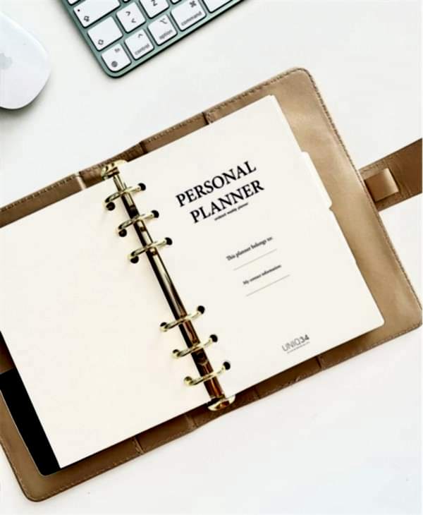 Personal Planner Bej