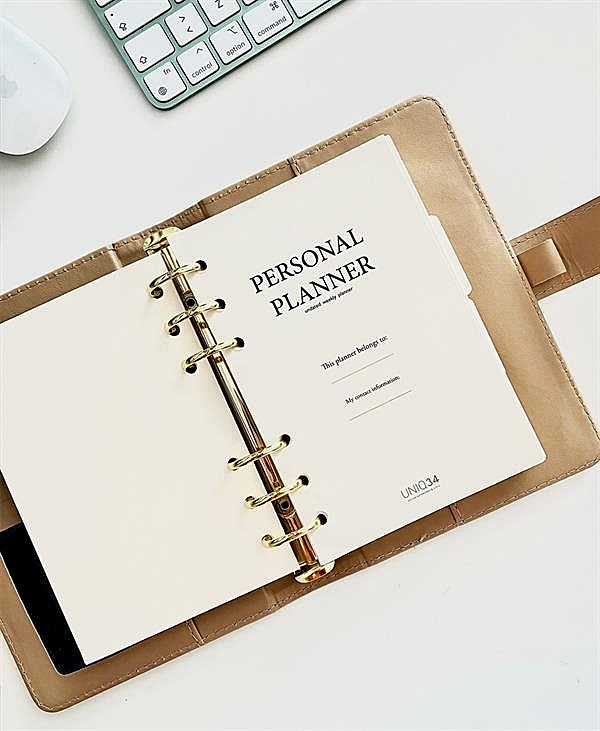 Personal Planner Bej