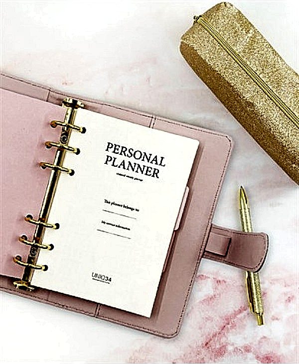 Personal Planner Pink