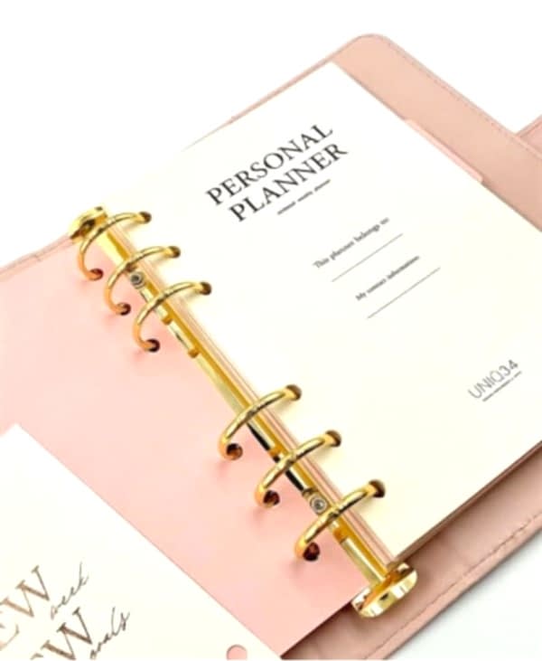 Personal Planner Pink