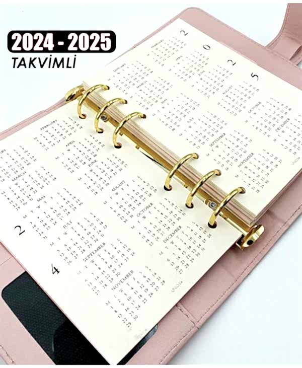 Personal Planner Pink (Outlet Ürün)