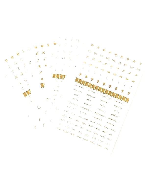 Planner Sticker White