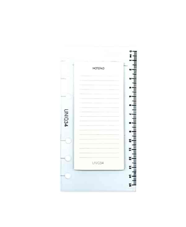 Şeffaf Planner Cetveli