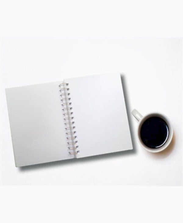 Wave Blue Spiralli Defter