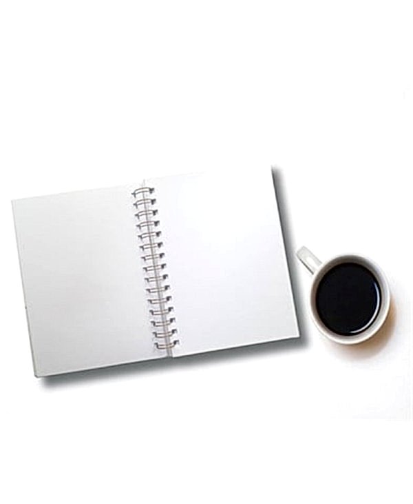 Wave Pink Spiralli Defter